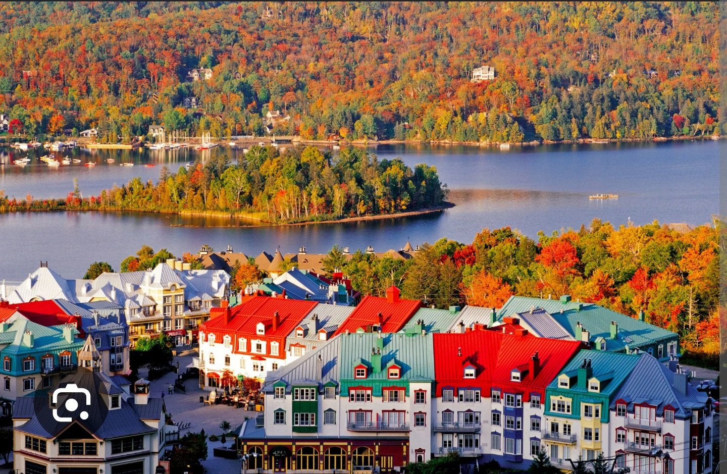 Les Suites Tremblant area in autumn - visitor photo