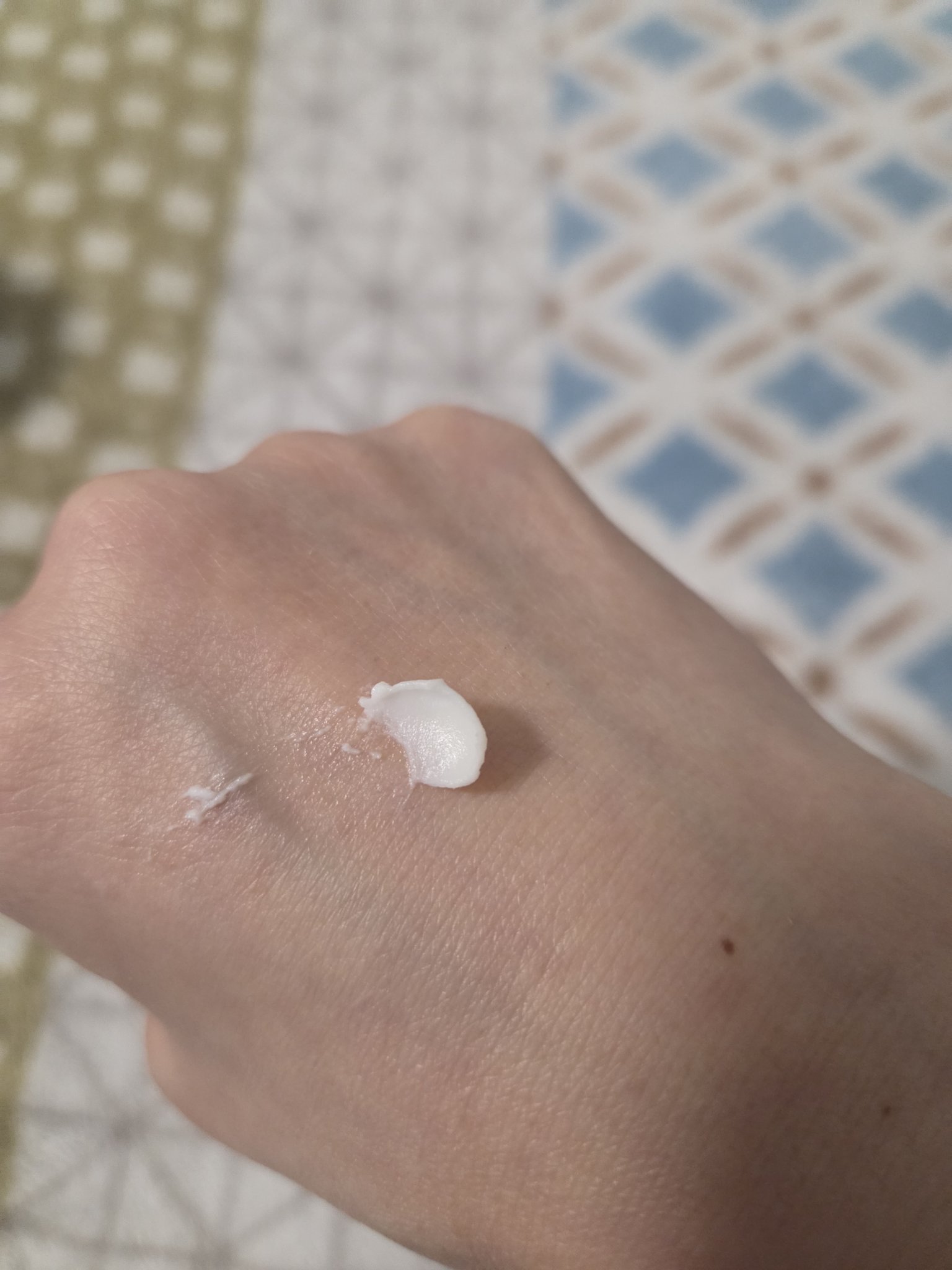 Kiehl's overnight mask melting with body heat