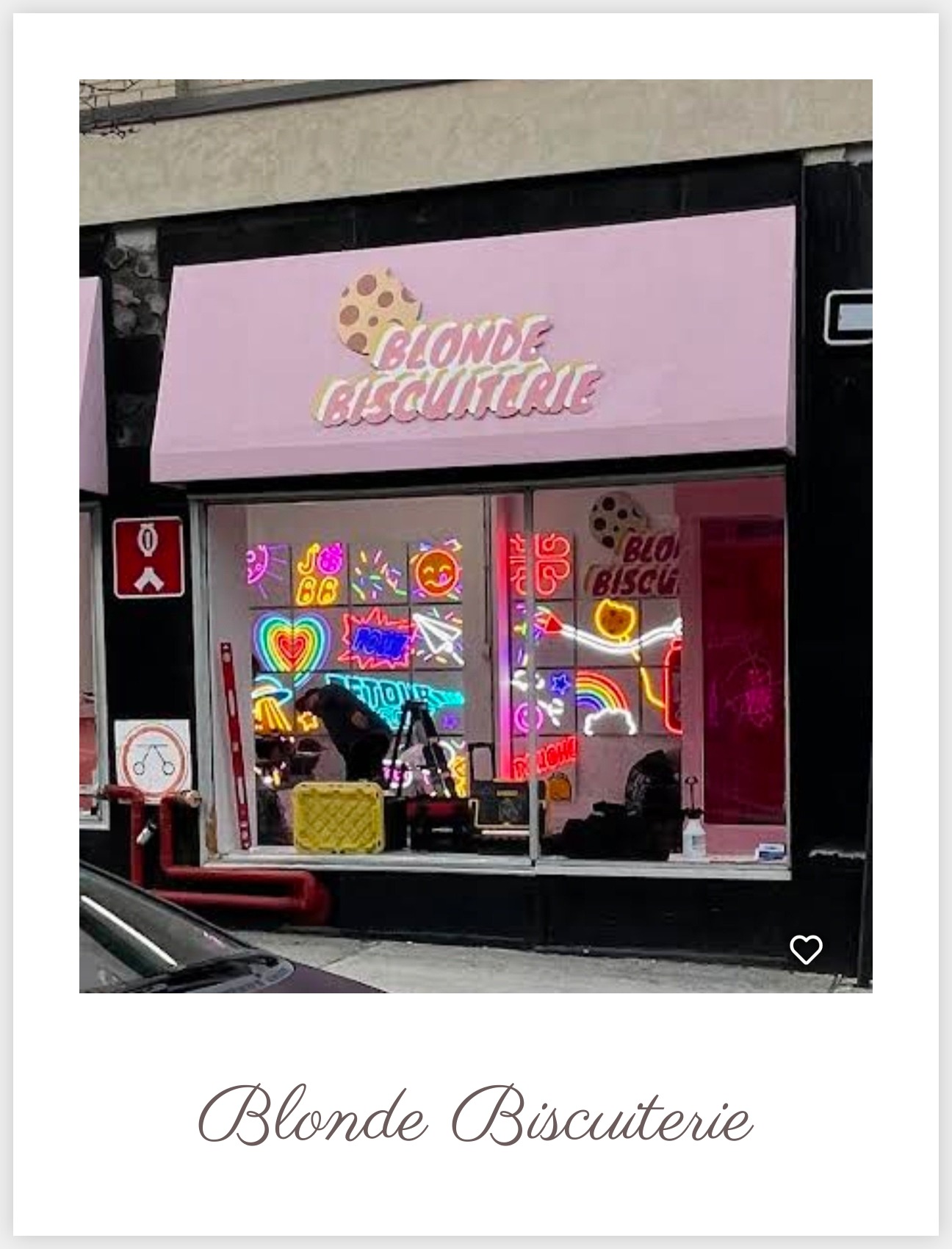 Blonde Biscuiterie storefront