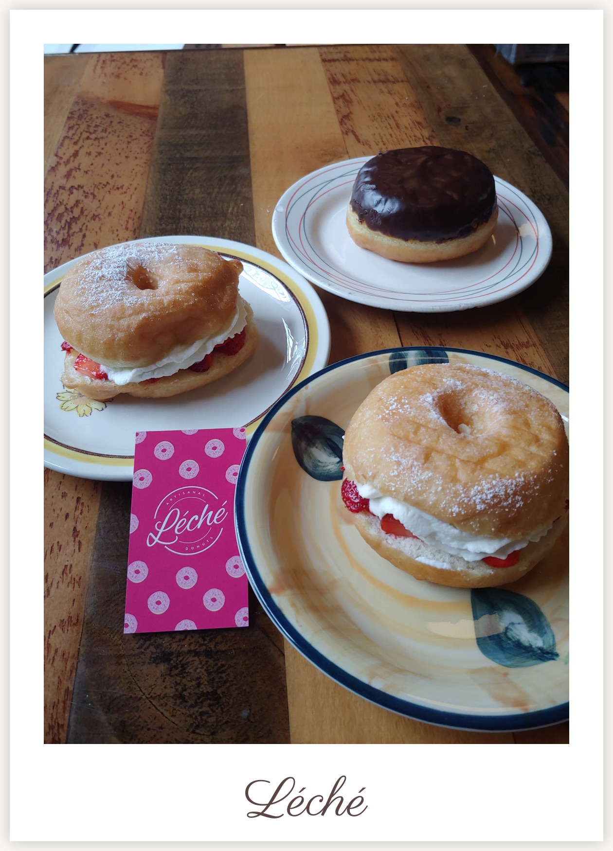 Donuts at Léché Desserts